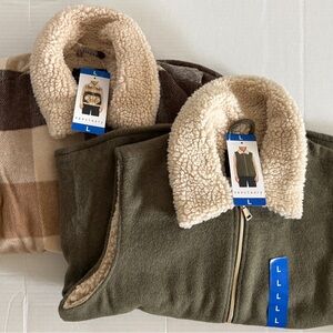 Sanctuary Ladies Stylish Fleece Vest Set of 2